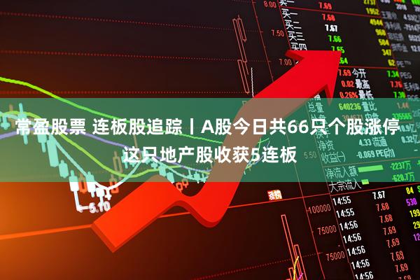常盈股票 连板股追踪丨A股今日共66只个股涨停 这只地产股收获5连板
