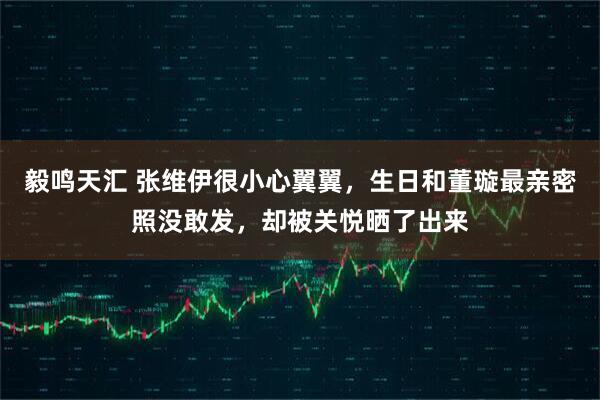 毅鸣天汇 张维伊很小心翼翼，生日和董璇最亲密照没敢发，却被关悦晒了出来